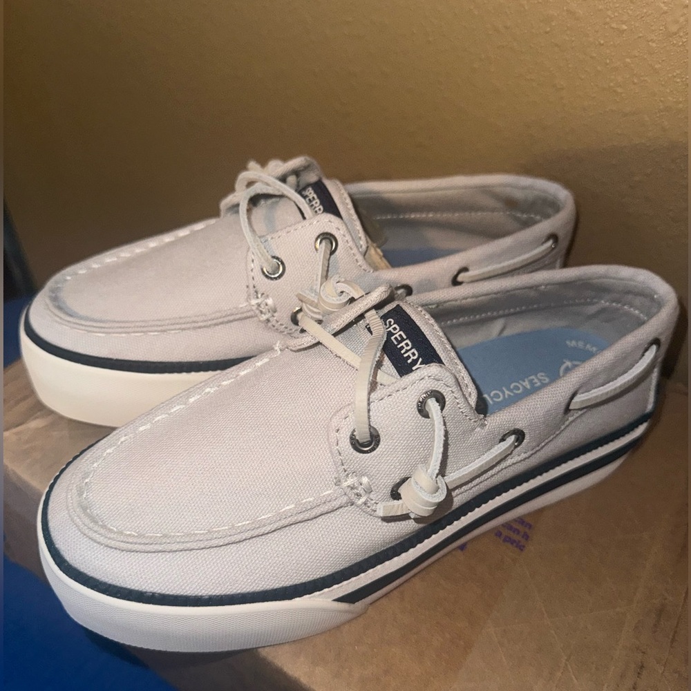 Woman's Boat Shoes Sperry Bahama 3.0 Platform size 5.5